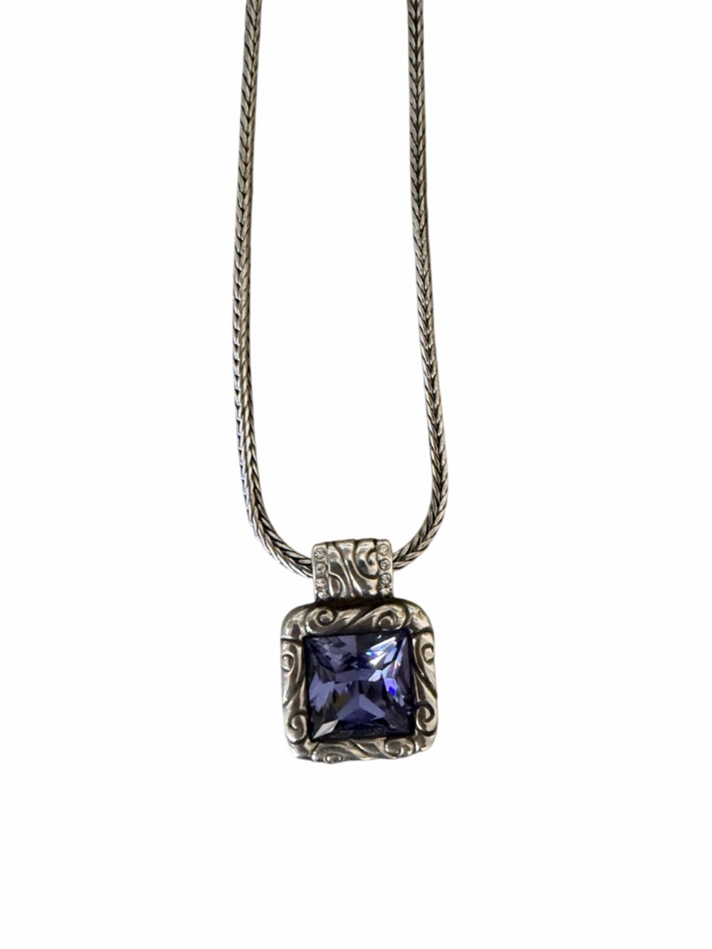 Brighton Purple Adjustable Necklace